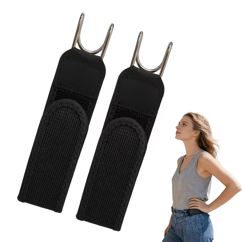 Tactical Hook Elastic Belt - Buckle-Free Invisible Waist Closure