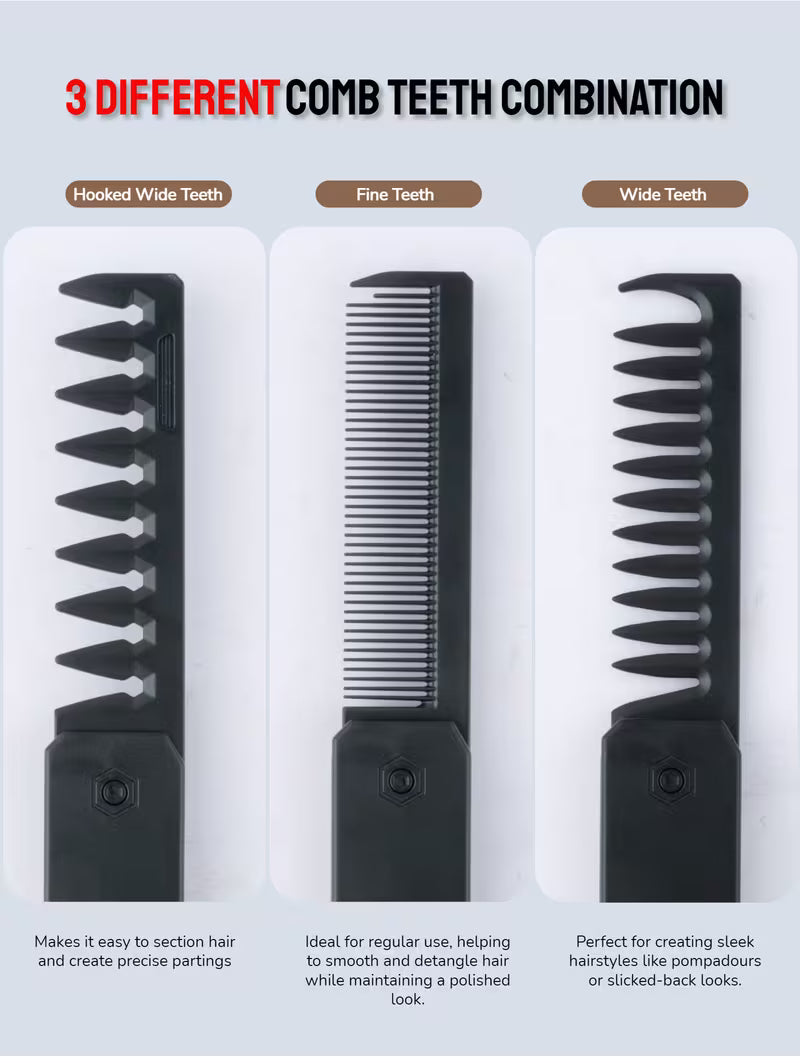 Foldable Comb for Men And Boys