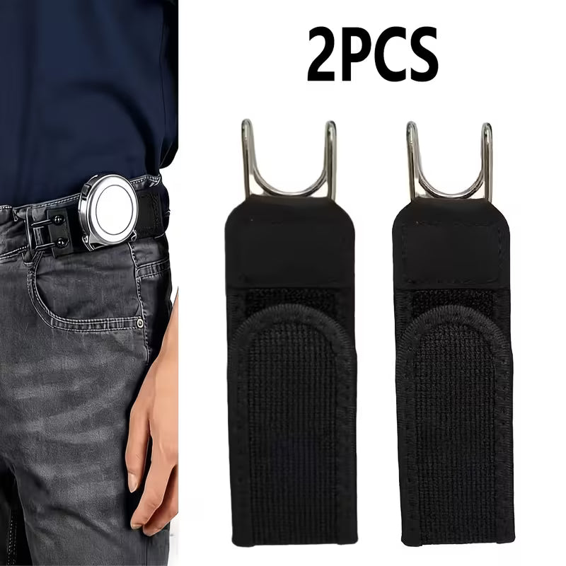 Tactical Hook Elastic Belt - Buckle-Free Invisible Waist Closure