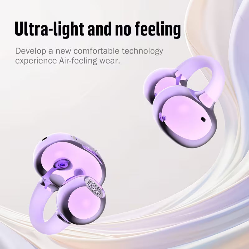 Wireless Open Earbuds, OWS Clip On Earphones