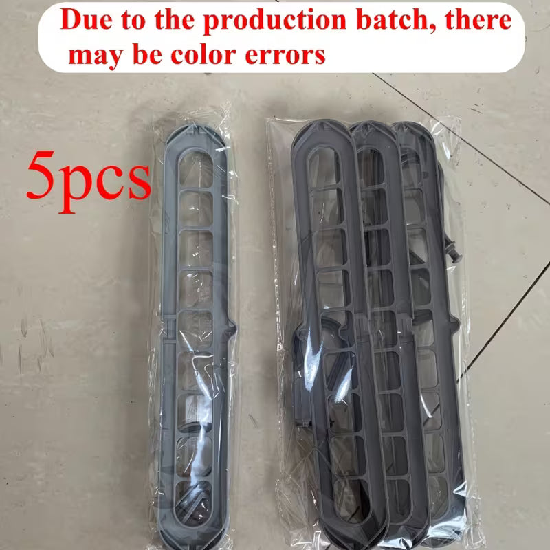 Plastic 11-hole Clothes Hanger Storage Rack