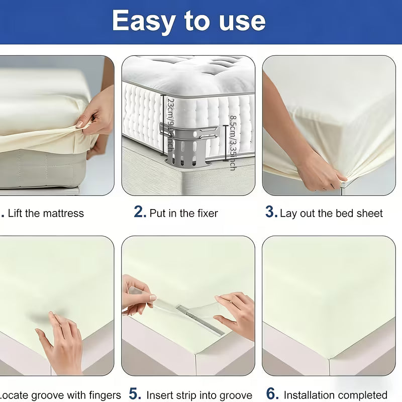 Bed Sheet Fixers - Multifunctional Invisible Bed Sheet Holders