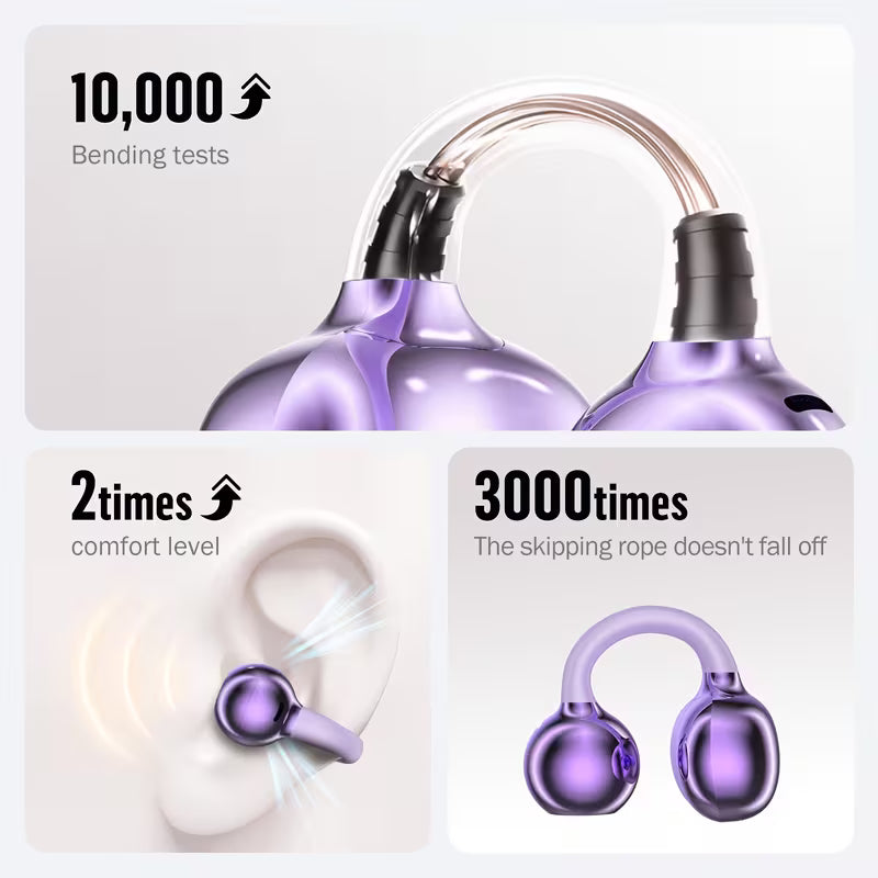 Wireless Open Earbuds, OWS Clip On Earphones
