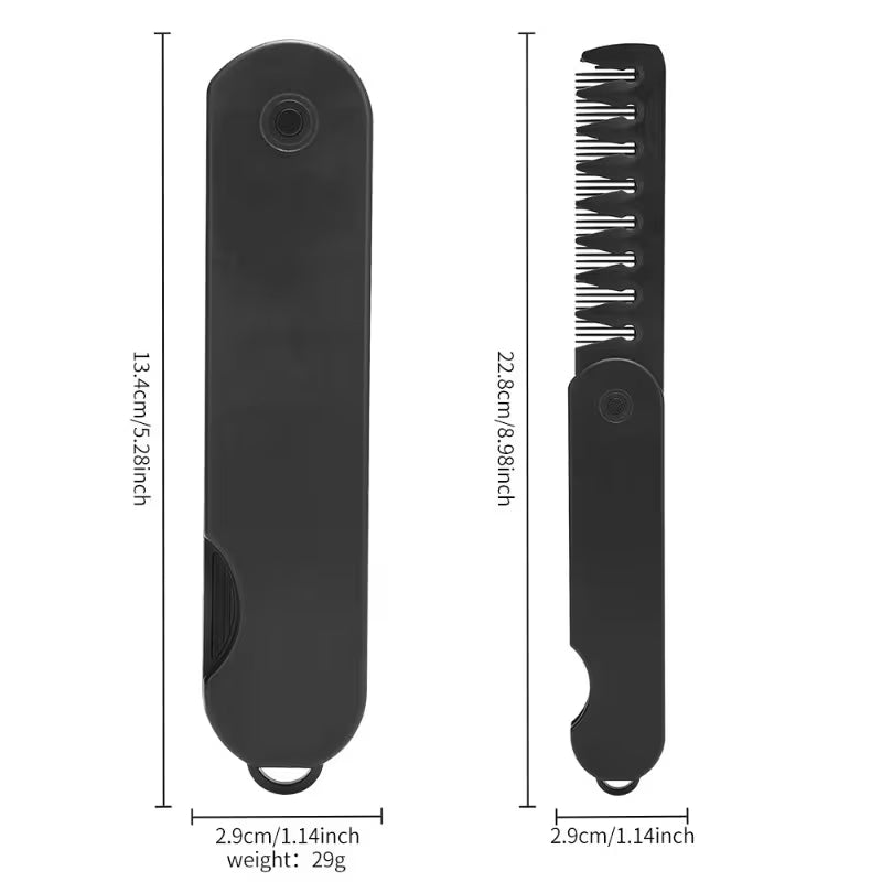 Foldable Comb for Men And Boys