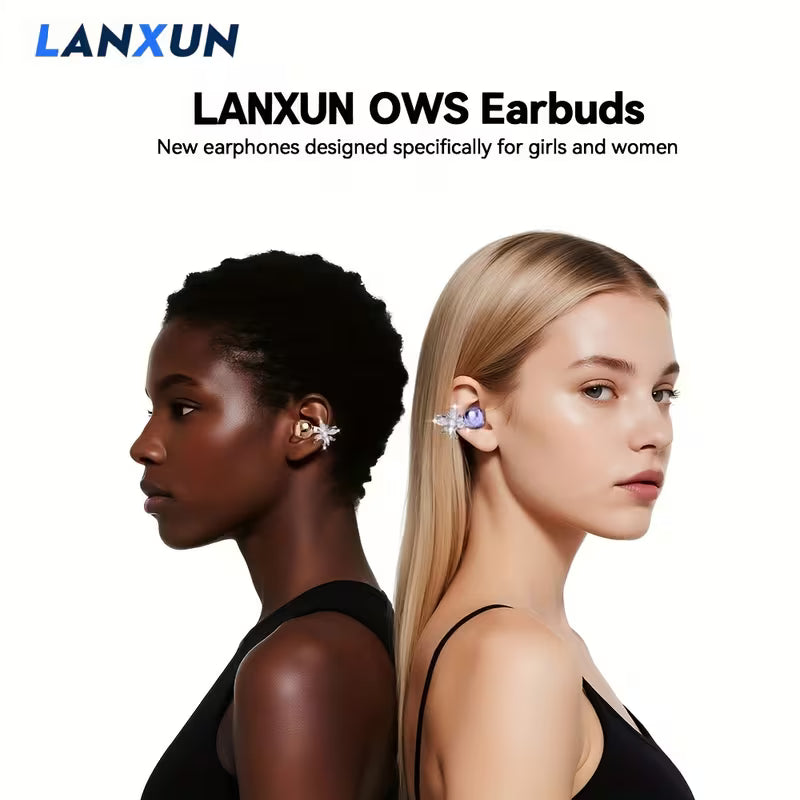 Wireless Open Earbuds, OWS Clip On Earphones