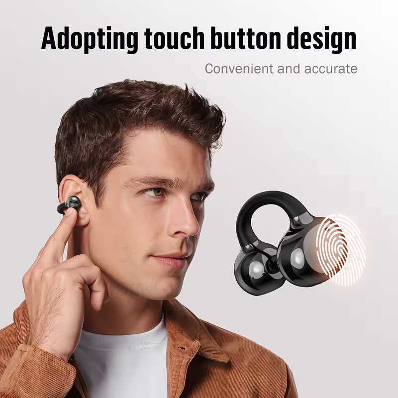 Wireless Open Earbuds, OWS Clip On Earphones