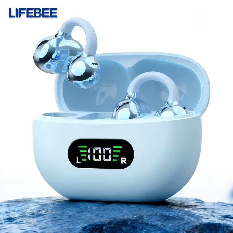 Wireless Open Earbuds, OWS Clip On Earphones