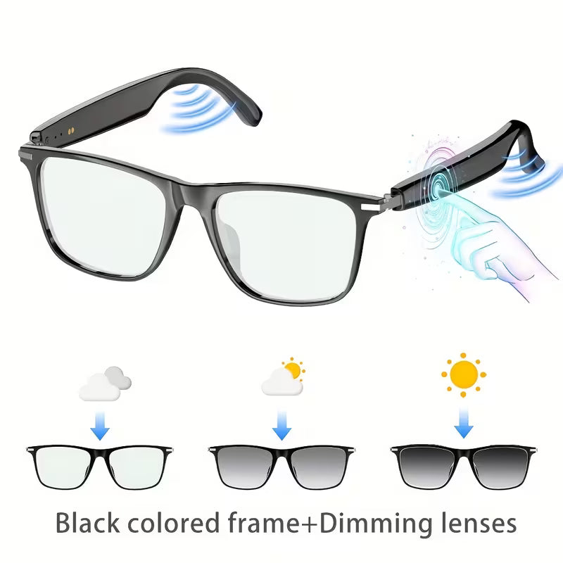 Smart Fashion Glasses, Supporting Touch Control, with Built-In Microphone And Speaker