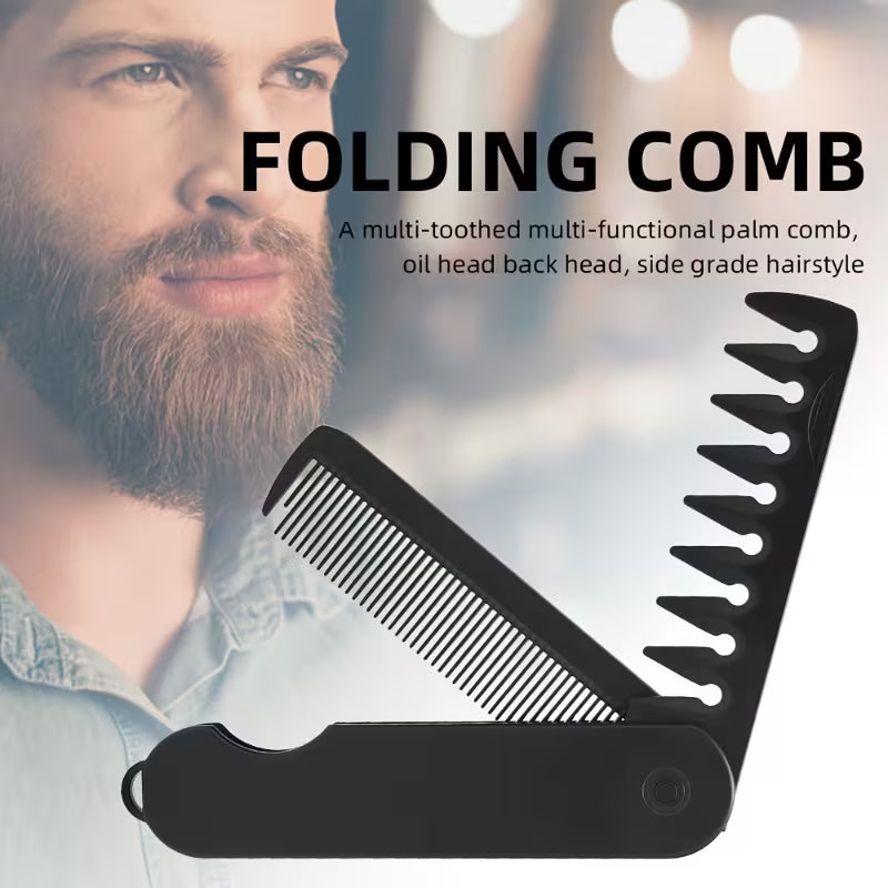 Foldable Comb for Men And Boys