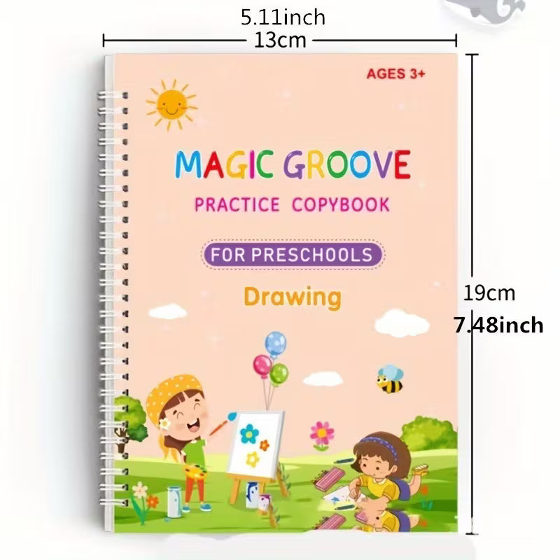 10pcs Refillable Pen Set and 4pcs Magic
